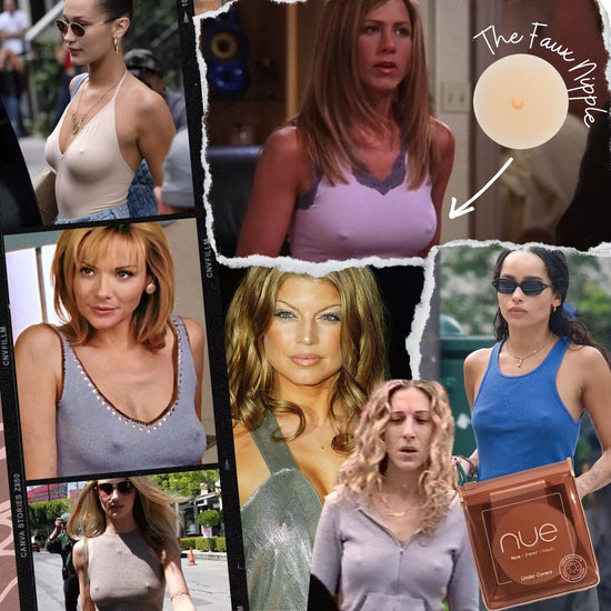 Under Covers + Headlights: Light Silicone Tape for Boob | Nue